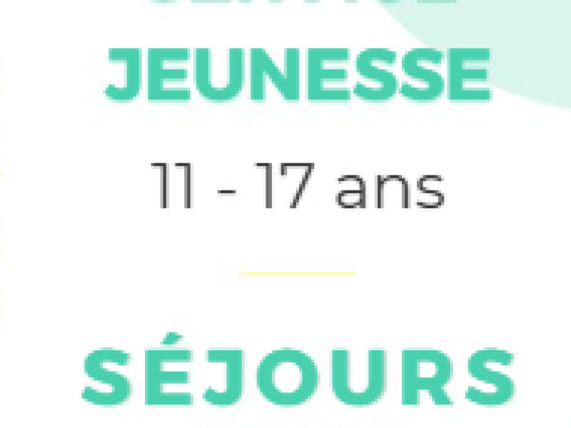 Séjour vacances du service jeunesse